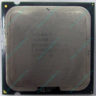 Процессор Intel Celeron D 347 (3.06GHz /512kb /533MHz) SL9XU s.775 (Каменск-Уральский)
