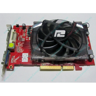 Б/У видеокарта 1Gb ATI Radeon HD4670 AGP PowerColor R73KG 1GBK3-P (Каменск-Уральский)