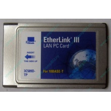 Сетевая карта 3COM Etherlink III 3C589D-TP (PCMCIA) без LAN кабеля (без хвоста) - Каменск-Уральский